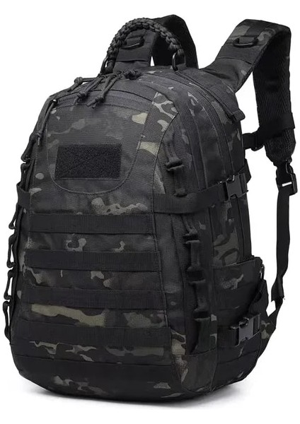 Siyah Cp 30 - 40L 35L Kamp Sırt Çantası Su Geçirmez Trekking Balıkçılık Av Çantası Askeri Taktik Ordu Molle Tırmanma Sırt Çantası Açık Çanta Mochila (Yurt Dışından)