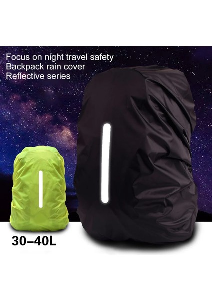 Rm Yağmur Kapak Sırt Çantası Yansıtıcı 20L 35L 45L 60L Su Geçirmez Çanta Taktik Açık Kamp Yürüyüş Tırmanma Çantası Toz Yağmurluk (Yurt Dışından) modelleri