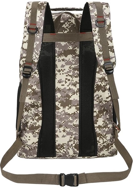 Yeşil 55 L 45X20X60CM 55L Erkekler Için Sırt Çantası Kamuflaj Taktik Sırt Çantası Büyük Kapasiteli Açık Kamp Dağcılık Sırt Çantası Yürüyüş Sırt Çantası Erkek (Yurt Dışından)
