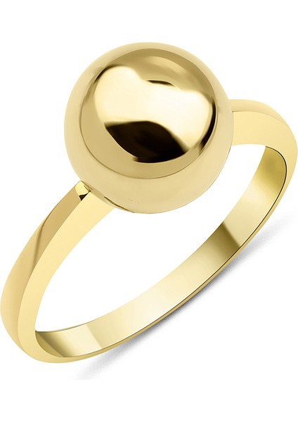 14 Ayar Altın Top Yüzük