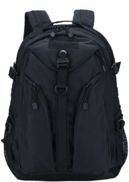 Siyah 32CMX18CMX51CM Erkek Seyahat Sırt Çantası Oxford Kumaş Açık Sırt Çantası Kamuflaj Taktik Sırt Çantası Büyük Kapasiteli Dağcılık Sırt Çantası (Yurt Dışından)