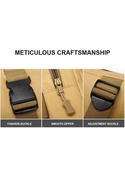 Haki Moda Erkek Yelek Çanta Açık Taktik Göğüs Paketi Spor Spor Yelek Göğüs Çanta Kamuflaj Trend Sırt Çantası (Yurt Dışından) modelleri