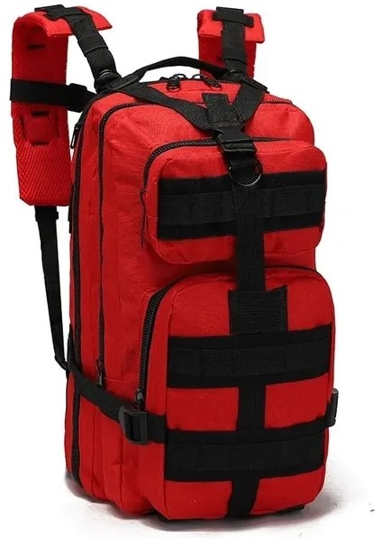 02-30L-RED Lawaia Trekking Sırt Çantası 30L/50L Açık Spor Kamp Avcılık Sırt Çantası Taktik Sırt Çantası Askeri Sırt Çantası Askeri Sırt Çantası (Yurt Dışından)