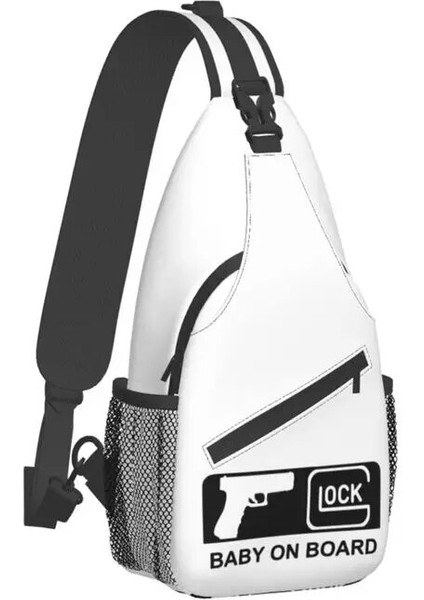 Stil 6 39X19X9 cm Kişiselleştirilmiş Avcılık Taktik Çekim Glock Sling Çanta Erkekler Serin Omuz Göğüs Crossbody Sırt Çantası Bisiklet Kamp Sırt Çantası (Yurt Dışından) fırsatları