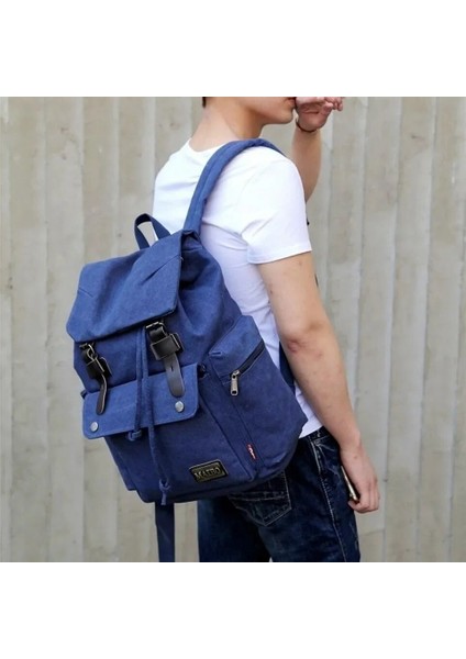 Style2 Iki Kadın Sırt Çantası Sırt Çantası Okul Gençler Için Tuval Kadın Seyahat Sırt Çantası Açık Sırt Çantaları Taktik Kamp Yürüyüş Sırt Çantası (Yurt Dışından) modelleri