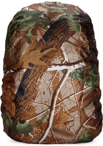 Ağaç Kamuflaj Xl 60/70/80L Sırt Çantası Yağmur Kılıfı Açık Su Geçirmez Yürüyüş Tırmanma Çanta Kılıfı Düz Renk Camo Taktik Toz Yağmurluk Sırt Çantası Için (Yurt Dışından)