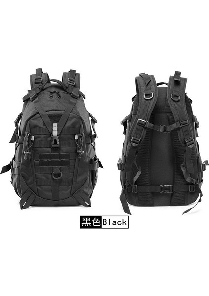 Smsm Kapasiteli Sırt Çantası Su Geçirmez 900D Oxford Askeri Taktikler Molle Ordu Çantası Erkekler Sırt Çantası Sırt Çantası Yürüyüş Seyahat Sırt Çantaları 25L (Yurt Dışından) modelleri
