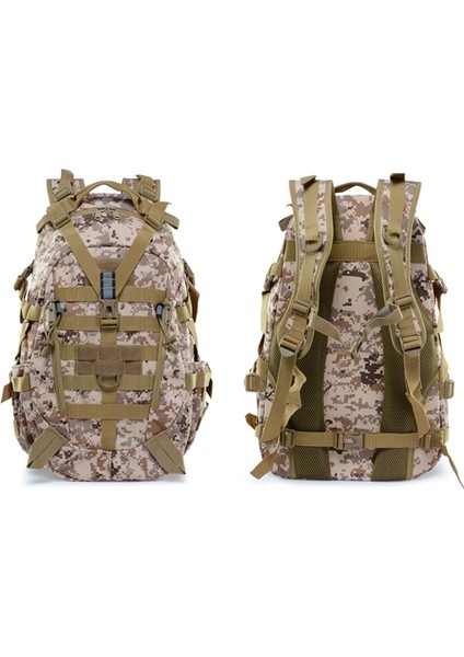 Smsm Kapasiteli Sırt Çantası Su Geçirmez 900D Oxford Askeri Taktikler Molle Ordu Çantası Erkekler Sırt Çantası Sırt Çantası Yürüyüş Seyahat Sırt Çantaları 25L (Yurt Dışından) indirimleri