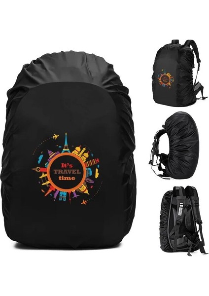 2TRAVEL016 20L Yeni Sıcak Yağmur Kapağı Sırt Çantası 35L 45L 60L 70L Seyahat Su Geçirmez Çanta Taktik Açık Kamp Yürüyüş Tırmanma Toz Yağmurluk (Yurt Dışından)