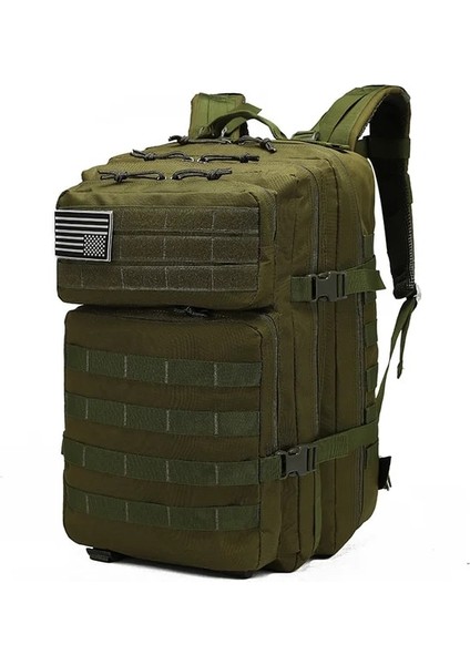 Ordu Yeşil 45L Erkekler Için Taktik Askeri Sırt Çantaları Büyük Ordu Sırt Çantası Su Geçirmez Açık Yürüyüş Kamp Avcılık Sırt Çantası Erkek Bug Out Çanta (Yurt Dışından)