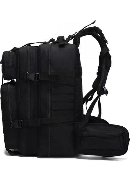 Haki 55L 55L Büyük 1000D Naylon Su Geçirmez Taktik Sırt Çantası Askeri Saldırı Molle Edc Sırt Çantası Doğa Sporları Kamp Yürüyüş Çantası Mochila (Yurt Dışından)