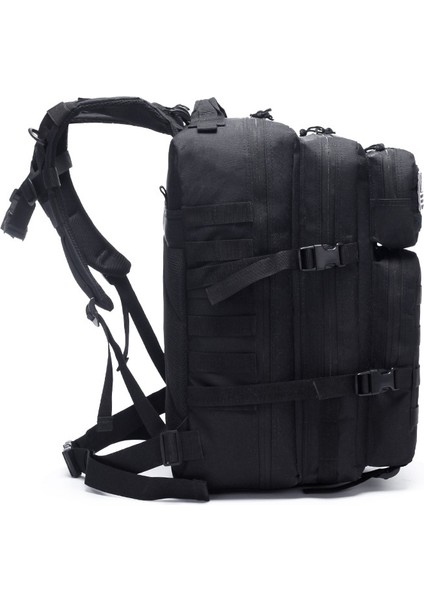 Style1 Congshu Lawaia 50L Askeri Fan Kamuflaj Sırt Çantası Taktik Üç Seviyeli Çanta Erkek Sırt Çantası Tırmanma Çantası Kadın Yürüyüş Sırt Çantası Naylon (Yurt Dışından)