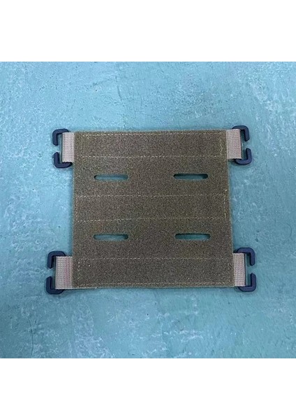 Kaide Haki Taktik Yelek Sırt Çantası Yama Molle Şeritler Adaptör Paneli Kanca ve Döngü Dönüştürücü Şerit Takma Kimlik Yamaları Diy Yama Rozeti (Yurt Dışından)