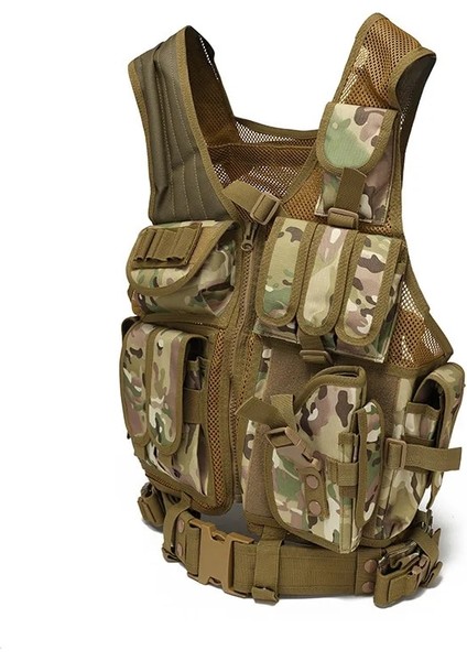 Acu Digital W44 x D44 x H57CM Dış Mekan Taktik Çok Fonksiyonlu Molle Özel Kullanışlı Askeri Eğitim Ekipmanları Güvenlik Eğitimi Takım Elbise Hızlı Göbek Yeleği (Yurt Dışından) fırsatları