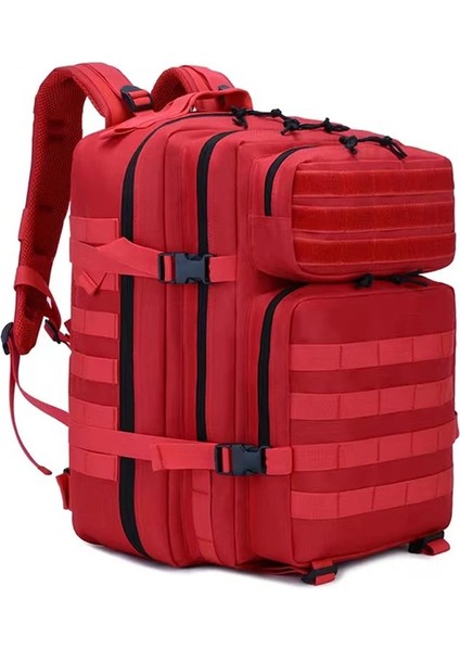 Gösterildiği Gibi (50L) 50L 1000D Askeri Taktik Sırt Çantası Saldırı Çantası Erkekler Ordu Molle Sırt Çantası Su Geçirmez Doğa Sporları Kamp Avcılık Balıkçılık Çantaları (Yurt Dışından)