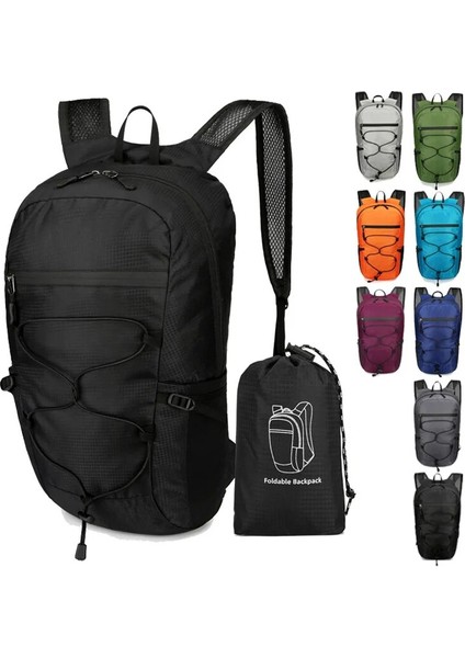 Siyah Popüler Basit Sırt Çantası Yeni Spor Açık Seyahat Çantası Erkekler ve Kadınlar Spor Dağcılık Küçük Sırt Çantası 2023 Moda Taktik (Yurt Dışından) fiyatları