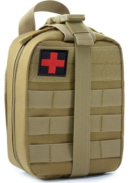 Turuncu 15CMX9CMX20CM Araç Acil Kurtarma Kiti Molle Kamuflaj Çok Fonksiyonlu Bacak Çantası Açık Depolama Taktik Tıbbi (Yurt Dışından) fırsatları