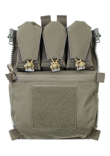 Rg Taktik Yelek Fcpc V5 Fermuar Arka Panel Çanta Üçlü Kese Sırt Çantası Açık Çok Amaçlı Muhtelif Çanta (Yurt Dışından)