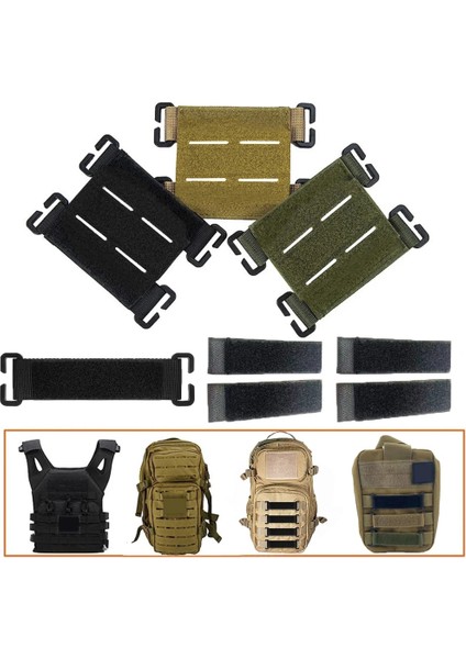 Velcro Şerit Siyah Sihirli Bant Tabanı Yamalar Askeri Sırt Çantası Aksesuarları Sihirli Metal Rozet Fonksiyonu Taban Taktik Diy Yamalar Açık Sırt Çantaları (Yurt Dışından) modelleri