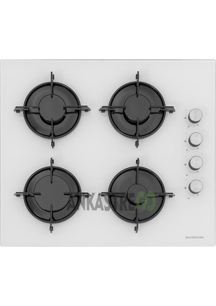 BO6502W02 - CS5349W01 - 3420 Classy 60 Beyaz Cam Ankastre Set