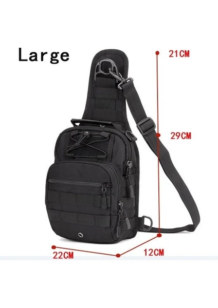 Siyah Erkek Çanta Taktikleri Göğüs Dörtlü Sırt Çantası Askeri Eğlence Naylon Kamuflaj Sırt Çantası Omuz Moda Eğlence Kadın Çantası (Yurt Dışından) fiyatları