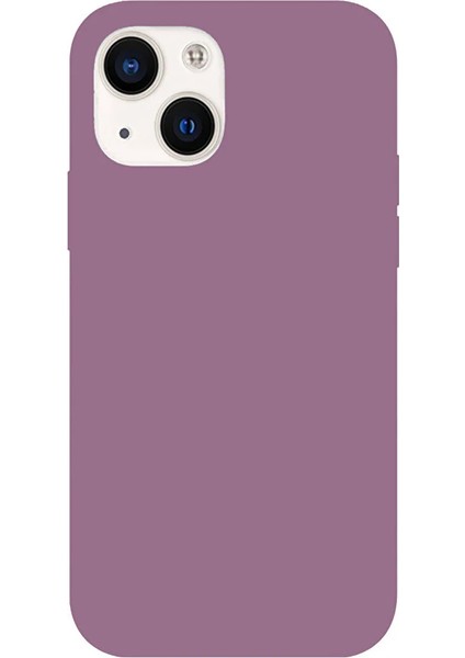 Iphone 15 Pro Uyumlu Içi Kadife Süet Yumuşak Liquid Silikon Lansman Telefon Kılıfı