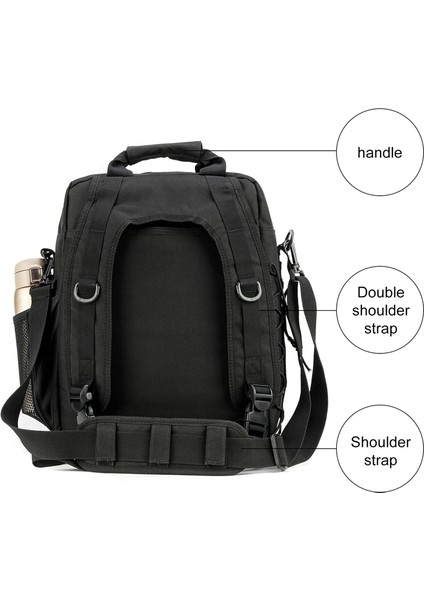 Multicam Çok Fonksiyonlu Askeri Taktik Laptop Çantası Ekstra Büyük 15 Inç Seyahat Dizüstü Sırt Çantası Erkekler Için (Yurt Dışından)