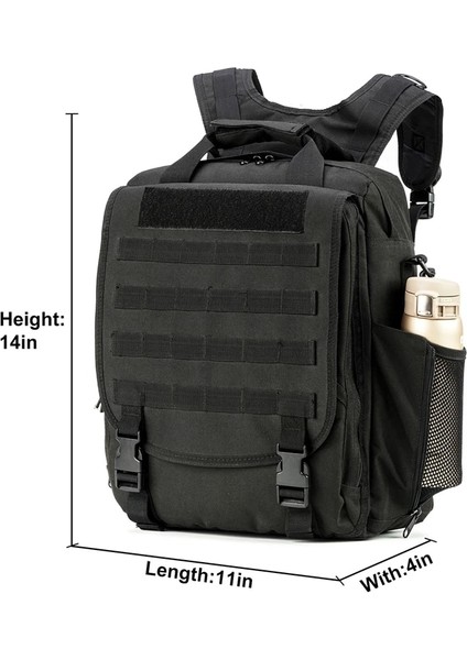 Multicam Çok Fonksiyonlu Askeri Taktik Laptop Çantası Ekstra Büyük 15 Inç Seyahat Dizüstü Sırt Çantası Erkekler Için (Yurt Dışından)