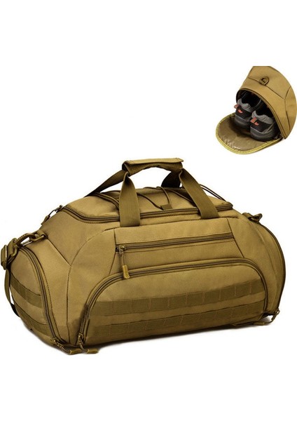 Auburn 35L Askeri Büyük Sırt Çantası Sırt Çantası Taktikleri Molle Ordu Çantaları Naylon Su Geçirmez Dizüstü Paket Kamera Çantası Erkekler Seyahat Duffle Çanta (Yurt Dışından)