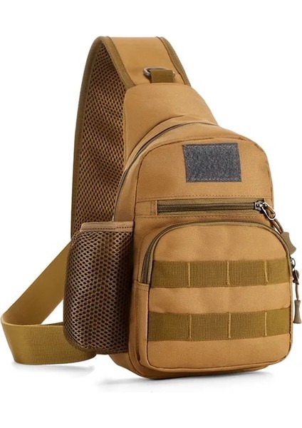 Renkli Erkek Spor Sırt Çantası Açık Paket Tırmanma Balıkçılık Trekking Bisiklet Seyahat Yürüyüş Taktik Göğüs Çantası Omuz Spor Messenger Çanta (Yurt Dışından)