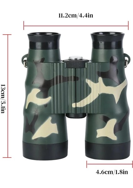Mavi Stil 6X36 Teleskop Renkli Taşınabilir Çocuk Dürbün Katlanabilir Çocuk Açık Gözlem Zoom Anti-Skid Dürbün Çocuklar Için Hediyeler (Yurt Dışından)