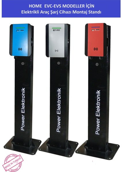 Shop | PWR33 HOME-EVS-11KW Wallbox - Tip2 Soket Çıkışlı Elektrikli Araç Şarj Cihazı