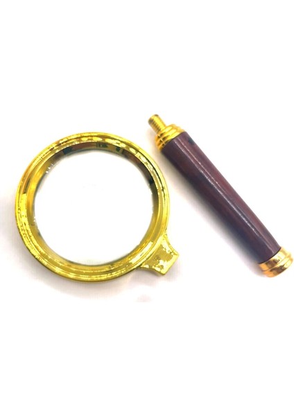 70MM Tarzı 10X Elde Taşınabilir Okuma Büyüteci, Yüksek Büyütme, Yüksek Çözünürlük, Takı ve Yeşim Tanımlama Için Kullanılabilir, Taşınabilir (Yurt Dışından)