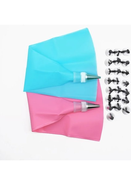 8 Adet Pembe-6 Meme Stili Et Silikon Pasta Torbası Ipuçları Mutfak Dıy Buzlanma G Krem Pasta Torbası Paslanmaz Çelik Meme Kek Dekorasyon Araçları (Yurt Dışından) indirimleri