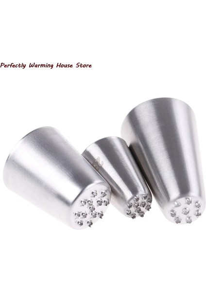 B Tarzı 3 Adet Yüksek Li Krem Dekorasyon Ağız Küçük Çim Şekli Krem Meme Pişirme Araçları Çim Kreması Buzlanma Nozulları Pasta Süslemeleri (Yurt Dışından) fırsatları