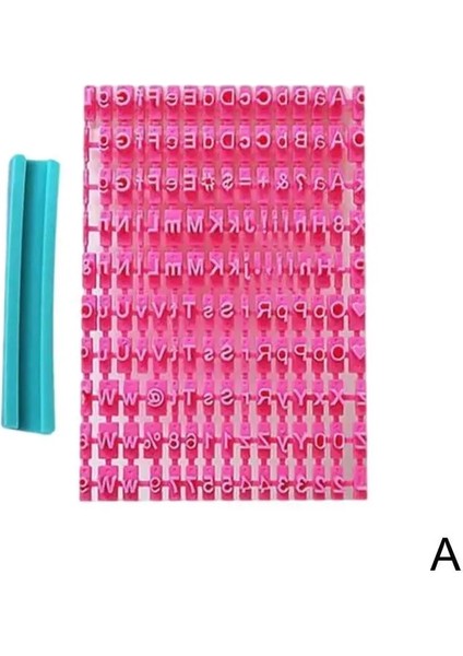 Pembe Tarzı Kalıp Alfanümerik Mühür Diy Kabartma Aracı Çömlek Aracı Alfabe Numarası Harf Kil Damga Embosser Basın Baskı Seramik C4B9 (Yurt Dışından)