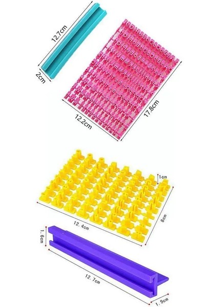 Pembe Tarzı Kalıp Alfanümerik Mühür Diy Kabartma Aracı Çömlek Aracı Alfabe Numarası Harf Kil Damga Embosser Basın Baskı Seramik C4B9 (Yurt Dışından)