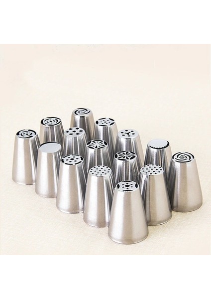 N45 Stili Rus Lale Buzlanma G Nozulları Paslanmaz Çelik Çiçek Krema Pasta Ipuçları Nozullar Çanta Cupcake Kek Dekorasyon Araçları Kalıpları 1 Adet (Yurt Dışından) fırsatları