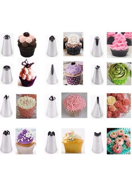 Mavi Stil Et Silikon Pasta Torbası Ipuçları Mutfak Dıy Buzlanma G Krem Yeniden Kullanılabilir Pasta Torbaları +12 Nozul Seti Pasta Süsleme Araçları Gyh (Yurt Dışından) modelleri