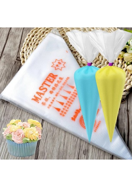 SH010501-S-A Stili Ack Tek Kullanımlık Pasta G Torbaları Patlama Önleyici Krem Buzlanma Torbaları Buzlu Kek Dekorasyon Seti Kurabiye Cupcake Makaron Araçları (Yurt Dışından) fiyatları