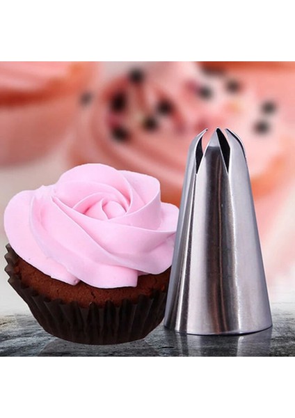 12 Adet Pembe Stil Et Dondurma G Kremalı Pasta Torbası +Paslanmaz Çelik Nozul Pasta Uçları Dönüştürücü 2d Nozul Dönüştürücüler (Yurt Dışından) modelleri