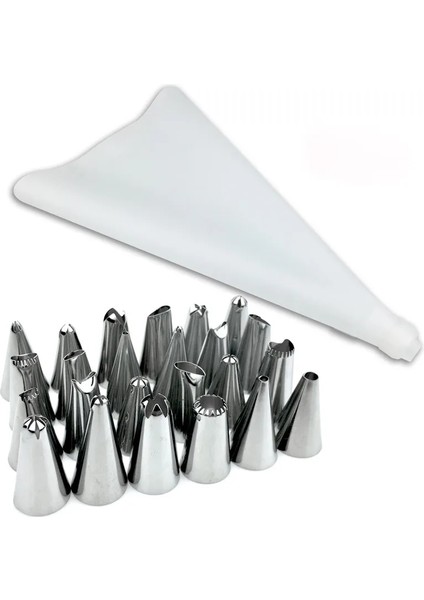 8 Adet Pembe Stil Et Silikon Pasta Torbası Ipuçları Mutfak Dıy Buzlanma G Krem Yeniden Kullanılabilir Pasta Torbaları +24 Nozul Seti Kek Dekorasyon Araçları (Yurt Dışından) fırsatları