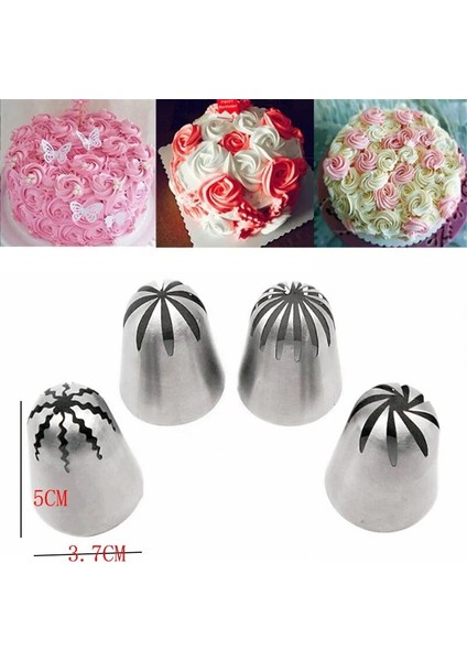 Menekşe Tarzı 1 Takım Rusyag Ipuçları Krem Nozullar Kek Aracı Için Set G Pasta Torbası Pasta ve Fırın Aksesuarları Kek Dekorasyon Araçları (Yurt Dışından) fırsatları