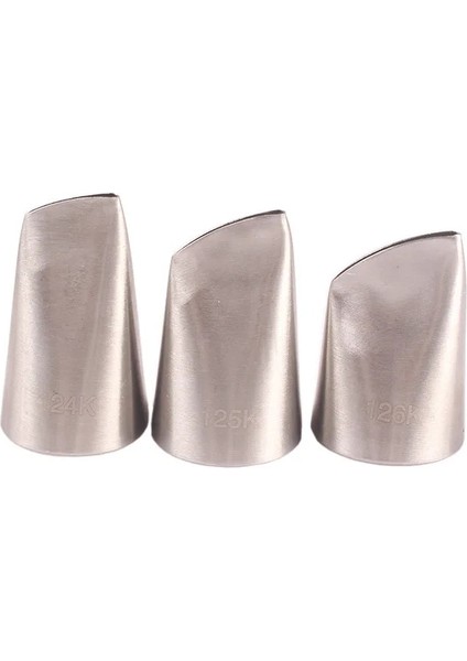 124K Tarzı #124K#125K#126K Gül Böreği Nozulları Paslanmaz Çelik Nozul Seti Buzlanma G Ipuçları Setleri Cupcake Kek Dekorasyon Araçları Кондитерские (Yurt Dışından) modelleri