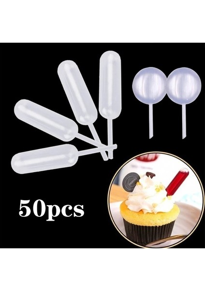 Silindirik Stil Et Sıvı Damlalıklı Pastör Pipet Plastik Jelly Milkshake Şeffaf Tek Kullanımlık Pipetler (Yurt Dışından) fırsatları