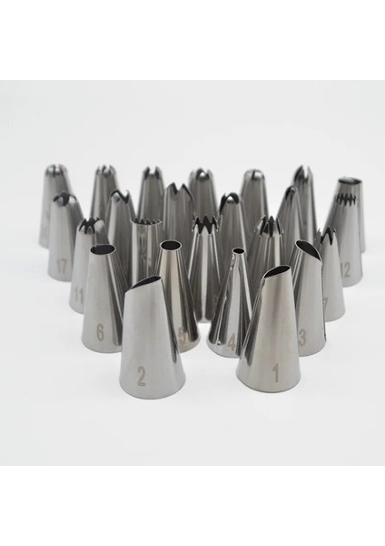 8 Adet Tarzı Silikon Pasta Torbası Ipuçları Mutfak Dıy Dondurma Yeniden Kullanılabilir Pasta Torbası Paslanmaz Çelik Meme Seti Kek Dekorasyon Araçları (Yurt Dışından) modelleri