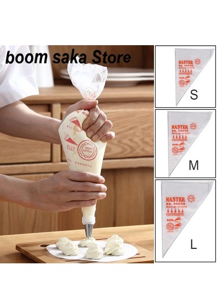 M 100 Adet Tarzı Tek Kullanımlık Pasta Torbaları Kek Dekorasyon Mutfak Buzlanma Gıda Hazırlama Torbaları Fincan Kek G Ipuçları Çanta Aletleri Mutfak Pişirme Için (Yurt Dışından) fırsatları