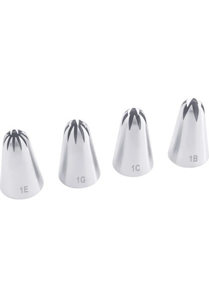 1g Tarzı 1 Adet #1c #1b #1g #1e Büyük Kek Ipuçları Seti Krem Dekorasyon Buzlanma G Pasta Nozulları Cupcake Dekorasyon Aracı Bakeware (Yurt Dışından) fiyatları