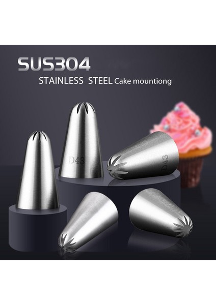 T2 Stili Lcing G Pasta Nozulları Kremalı Fondan Şekerleme Ipuçları Çiçek Nozulu Pişirme Aksesuarları Cupcake Kek Dekorasyon Araçları (Yurt Dışından) indirimleri