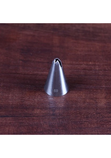 No.69 Tarzı Küçük Pasta Nozulu *30(Mm) Paslanmaz Çelik Kek Aletleri Cupcake Dekorasyon Buzlanma G Ipuçları Puf Sugarcraft Pasta Ucu (Yurt Dışından)